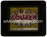 2t248 COLLEEN glass slide 1936 Dick Powell, Ruby Keeler, Joan Blondell, Jack Oakie & top cast!