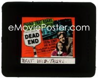 2t257 DEAD END glass slide 1937 Humphrey Bogart, Sylvia Sidney, Joel McCrea, The Dead End Kids!