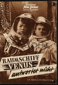 2t091 FIRST SPACESHIP ON VENUS German program 1960 Der Schweigende Stern, cool sci-fi images!