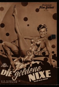 2t137 MILLION DOLLAR MERMAID German program 1953 sexy Esther Williams in swimsuit, different art!