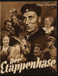 2t155 RABBIT German program 1937 Joe Stockel's Der Etappenhase, World War I, forbidden movie!