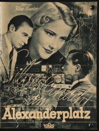 2t174 SILVESTERNACHT AM ALEXANDERPLATZ German program 1939 doctor prevents his friend's suicide!