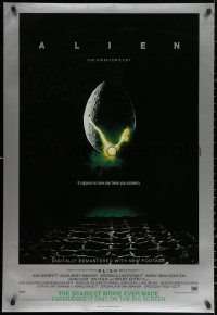 2y0010 ALIEN DS Aust 1sh R2003 Ridley Scott outer space sci-fi monster classic, cool egg image!