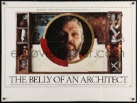 2y0201 BELLY OF AN ARCHITECT British quad 1987 Peter Greenaway, cool image of Brian Dennehy!