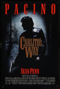 2y0638 CARLITO'S WAY int'l DS 1sh 1993 Al Pacino, Sean Penn, Penelope Ann Miller, Brian De Palma!