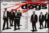 2y0451 RESERVOIR DOGS 24x36 English commercial poster 1992 Tarantino, Keitel, Madsen, Roth!