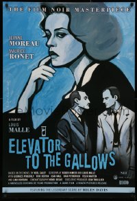2y0685 ELEVATOR TO THE GALLOWS 1sh R2005 Ascenseur pour l'echafaud, Kimura art of Jeanne Moreau!