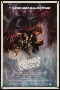 2y0686 EMPIRE STRIKES BACK studio style 1sh 1980 classic Gone With The Wind style art by Roger Kastel