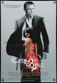 2y0237 CASINO ROYALE DS English 1sh 2006 Daniel Craig as James Bond, sexy Caterina Murino as Solange!