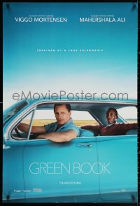 2y0731 GREEN BOOK teaser DS 1sh 2018 Viggo Mortensen, Mahershala Ali, inspired by a true friendship!