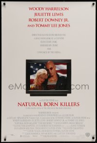 2y0832 NATURAL BORN KILLERS DS 1sh 1994 Oliver Stone, Woody Harrelson & Juliette Lewis on TV!
