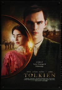 2y0995 TOLKIEN int'l DS 1sh 2019 starring Nicholas Hoult in the title role as J.R.R.!