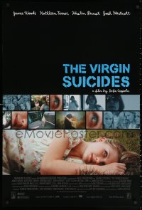 2y1021 VIRGIN SUICIDES 1sh 1999 Sofia Coppola directed, images of pretty Kirstin Dunst & top cast!