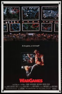 2y1025 WARGAMES 1sh 1983 Matthew Broderick plays video games to start World War III!