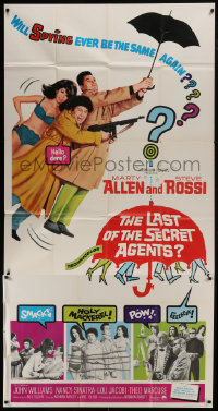 2z0416 LAST OF THE SECRET AGENTS 3sh 1966 Allen & Rossi, will spying ever be the same again!