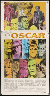 2z0440 OSCAR int'l 3sh 1966 Stephen Boyd & Sommer race for Hollywood's highest award, Terpning art!