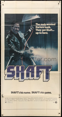 2z0468 SHAFT 3sh 1971 classic image of Richard Roundtree, hotter than Bond, cooler than Bullitt!