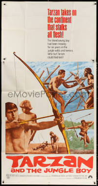 2z0490 TARZAN & THE JUNGLE BOY 3sh 1968 Burroughs, could Mike Henry find him in the wild jungle?