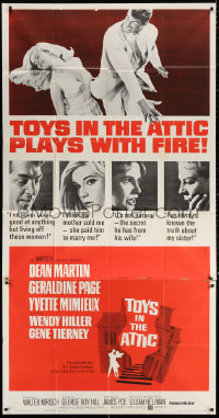 2z0499 TOYS IN THE ATTIC 3sh 1963 Yvette Mimieux, Dean Martin, Geraldine Page, it plays with fire!