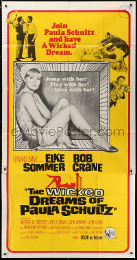 2z0515 WICKED DREAMS OF PAULA SCHULTZ 3sh 1968 super sexy near-naked Elke Sommer, play with her!
