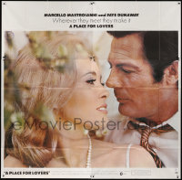2z0096 PLACE FOR LOVERS 6sh 1969 Vittorio De Sica's Amanti, sexy Faye Dunaway, Marcello Mastroianni