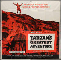 2z0101 TARZAN'S GREATEST ADVENTURE 6sh 1959 hero Gordon Scott lives his mightiest adventure!