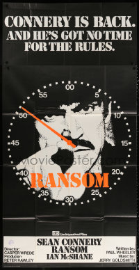 2z0013 RANSOM English 3sh 1974 Sean Connery is back & he's got no time for the rules!