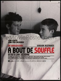 2z0752 A BOUT DE SOUFFLE French 1p R2010 Jean-Luc Godard classic, Jean Seberg, Jean-Paul Belmondo