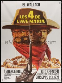 2z0753 ACE HIGH French 1p R1970s Eli Wallach, Terence Hill, spaghetti western, different Mascii art!