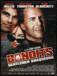 2z0782 BANDITS French 1p 2002 Bruce Willis, Billy Bob Thornton, Cate Blanchett, Barry Levinson!