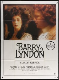 2z0784 BARRY LYNDON French 1p R1980s Ryan O'Neal & Marisa Berenson, directed by Stanley Kubrick!