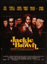 2z0978 JACKIE BROWN French 1p 1998 Quentin Tarantino, Pam Grier, Samuel L. Jackson, De Niro, Fonda