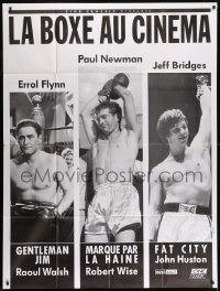 2z0995 LA BOXE AU CINEMA French 1p 1990s Errol Flynn, Paul Newman, Jeff Bridges, all boxing!