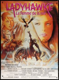 2z1001 LADYHAWKE French 1p 1985 cool Formosa art of Michelle Pfeiffer & young Matthew Broderick!