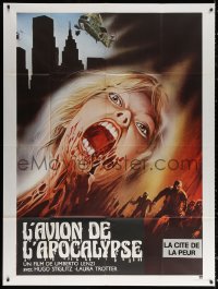 2z1062 NIGHTMARE CITY French 1p 1982 Incubo sulla citta contaminata, Umberto Lenzi, wild zombie art!