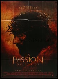 2z1082 PASSION OF THE CHRIST French 1p 2004 directed by Mel Gibson, iconic image of Jesus Christ!