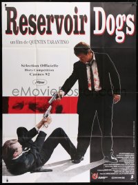 2z1112 RESERVOIR DOGS French 1p 1992 Tarantino, different image of Harvey Keitel & Steve Buscemi!