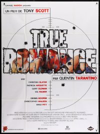 2z1199 TRUE ROMANCE French 1p 1993 Christian Slater, Patricia Arquette, written by Quentin Tarantino