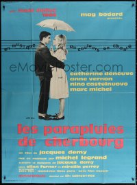 2z1204 UMBRELLAS OF CHERBOURG French 1p 1964 Catherine Deneuve, Jacques Demy classic, Chica art!