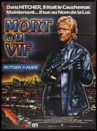 2z1215 WANTED DEAD OR ALIVE French 1p 1987 Rutger Hauer is the best there is at a job he hates!
