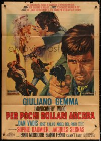 2z0566 FORT YUMA GOLD Italian 1p 1966 Per pochi dollari ancora, different spaghetti western art!