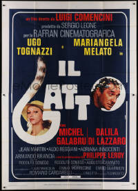 2z0300 IL GATTO Italian 2p 1978 Luigi Comencini, Ugo Tognazzi, Mariangela Melato, cat tail!