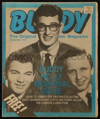 2z0057 BUDDY magazine September 1988 Buddy Holly memorial issue, The Original Music Magazine!