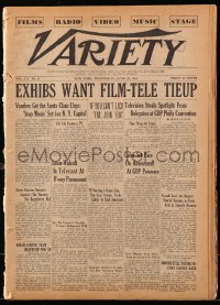 2z0069 VARIETY magazine June 23, 1948 great articles & ads including Key Largo & Emperor Waltz!!