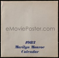 2z0029 MARILYN MONROE calendar 1983 still sealed in its original printed envelope!