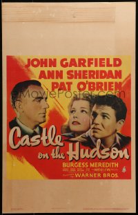 2z0138 CASTLE ON THE HUDSON WC 1940 great image of Ann Sheridan, John Garfield & Pat O'Brien, rare!