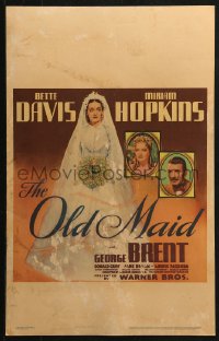 2z0202 OLD MAID WC 1939 full-length bride Bette Davis + Miriam Hopkins & George Brent, very rare!