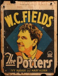 2z0218 POTTERS WC 1927 W.C. Fields invests in worthless oil company, only to strike it rich, rare!