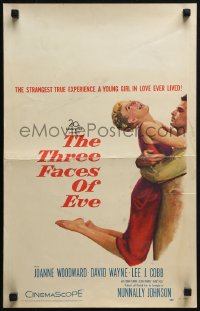 2z0255 THREE FACES OF EVE WC 1957 Vince Edwards, Joanne Woodward has multiple personalities!