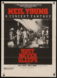 3a0427 RUST NEVER SLEEPS Aust 1sh 1979 Neil Young & Crazy Horse, rock and roll!